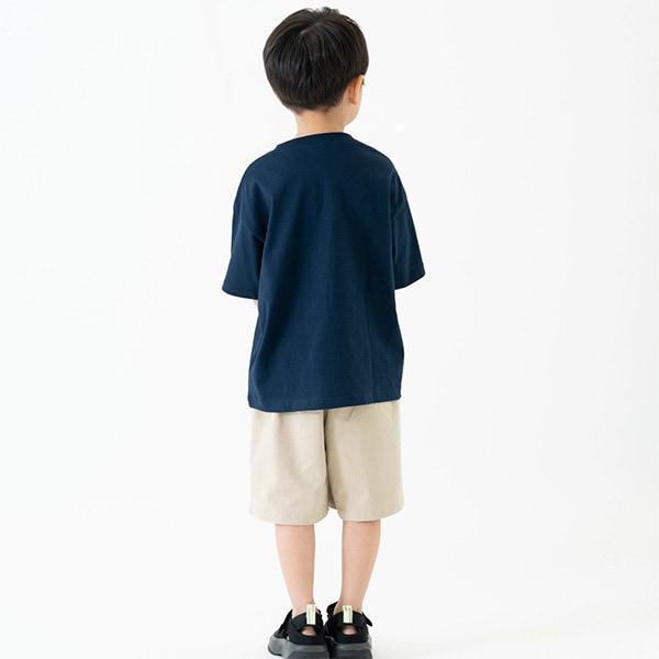 【純棉100%】寬鬆數字印花短袖T恤