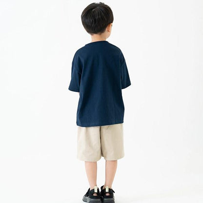 【純棉100%】寬鬆數字印花短袖T恤