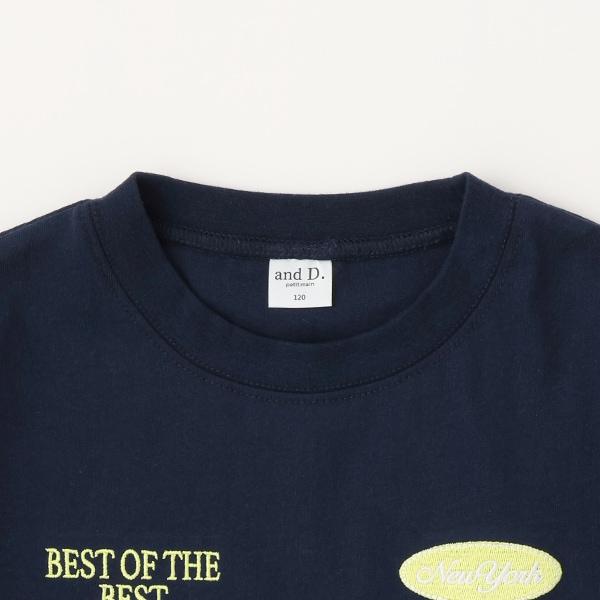 【純棉100%】寬鬆數字印花短袖T恤