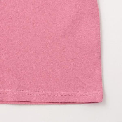 【純棉100%】【爸爸同款】兒童logo刺繡寬鬆短袖T恤