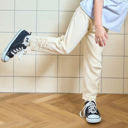 【人氣色系】【ともパン】蝴蝶結直筒褲