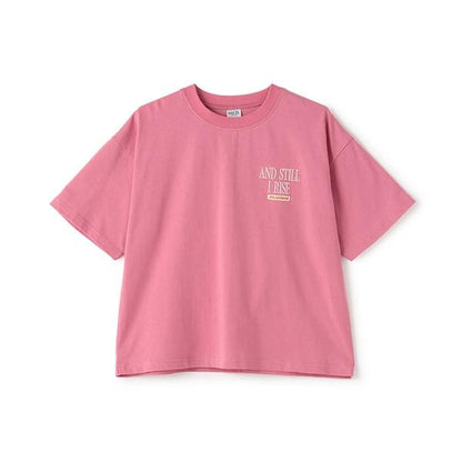 【純棉100%】【爸爸同款】兒童logo刺繡寬鬆短袖T恤