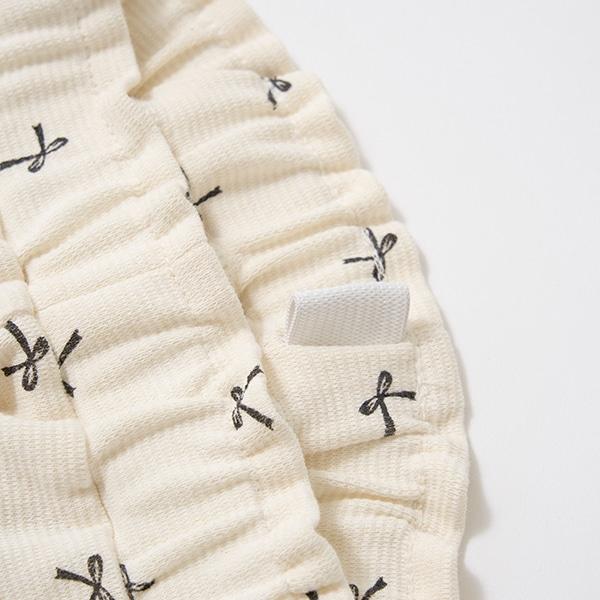 【人氣色系】【ともパン】蝴蝶結直筒褲