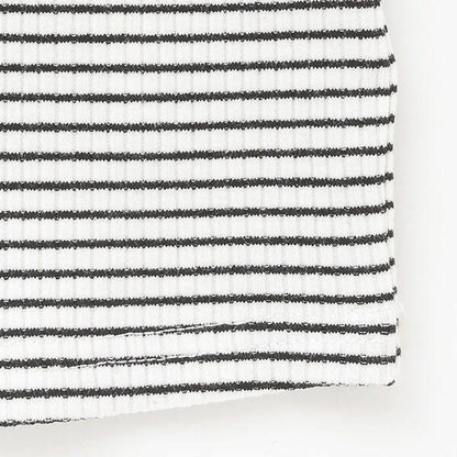 短款短袖T恤×背心