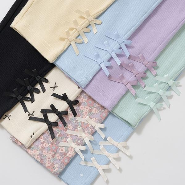 【人氣色系】【ともパン】蝴蝶結直筒褲