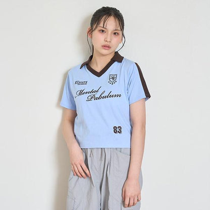 【LTXC】【吸水速幹/清爽】開領運動T恤