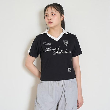 【LTXC】【吸水速幹/清爽】開領運動T恤