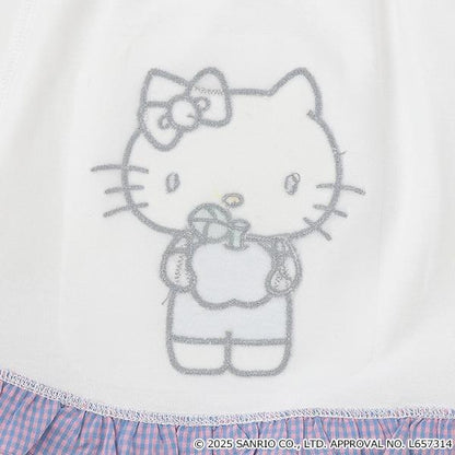【HELLO KITTY】荷葉邊領女式長款上衣