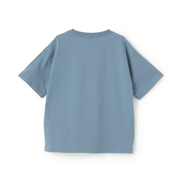 【純棉100%】恐龍刺繡寬鬆半袖T恤