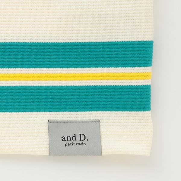 波紋條紋寬鬆短袖T恤