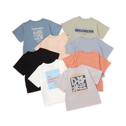 【純棉100%】【365D.】多款圖案短袖T恤