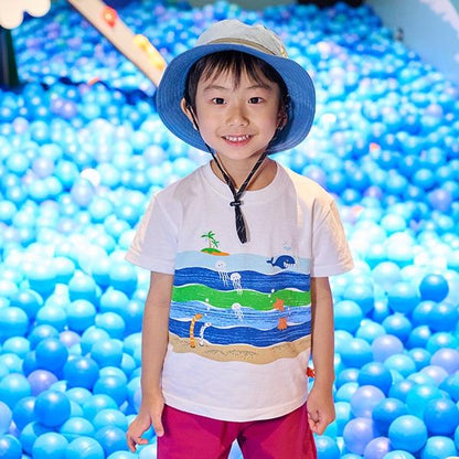 海洋印花短袖T恤