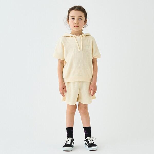 華夫格裁剪短褲