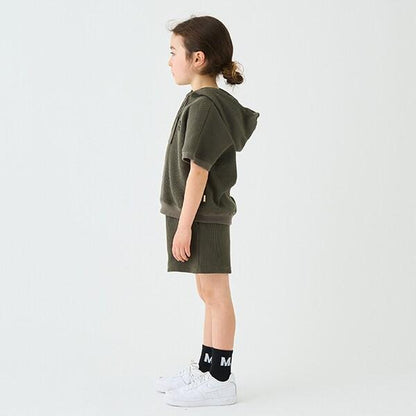 華夫格裁剪短褲