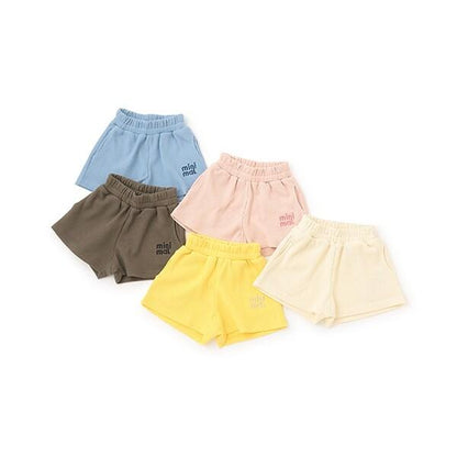 華夫格裁剪短褲