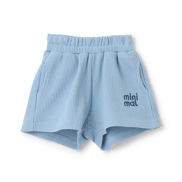 華夫格裁剪短褲