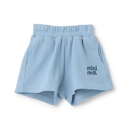 華夫格裁剪短褲