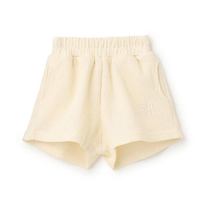 華夫格裁剪短褲