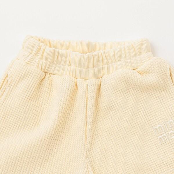 華夫格裁剪短褲