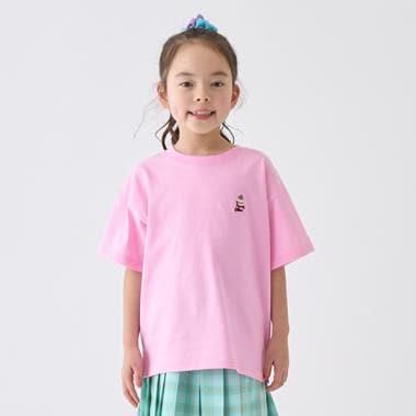 【防汙加工】短袖T恤刺繡多款