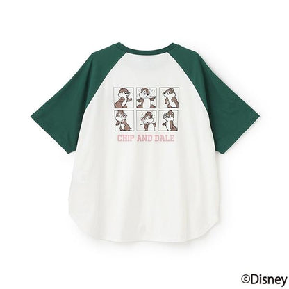 【《迪士尼》】寬鬆插肩袖T恤
