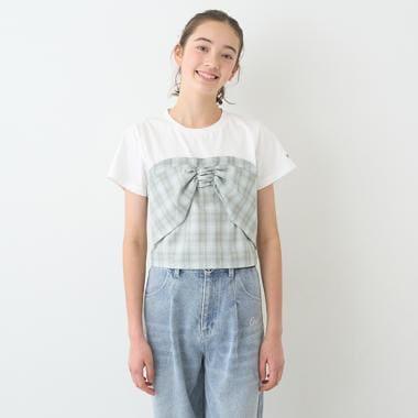 【Nico☆Petit刊載】蝴蝶結吊帶背心T恤