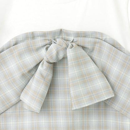 【Nico☆Petit刊載】蝴蝶結吊帶背心T恤