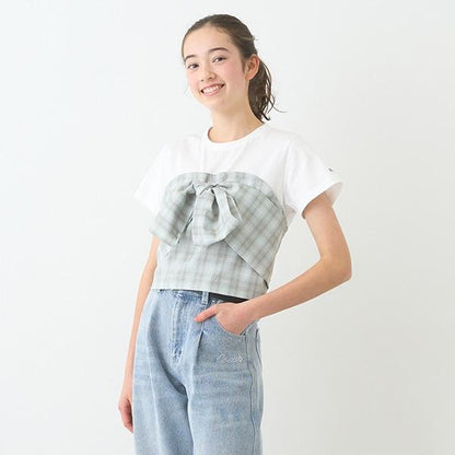 【Nico☆Petit刊載】蝴蝶結吊帶背心T恤