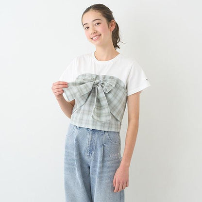 【Nico☆Petit刊載】蝴蝶結吊帶背心T恤