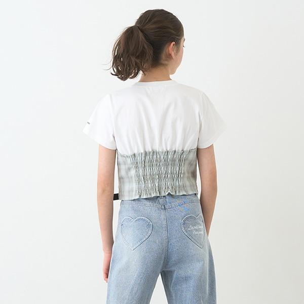 【Nico☆Petit刊載】蝴蝶結吊帶背心T恤