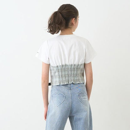 【Nico☆Petit刊載】蝴蝶結吊帶背心T恤