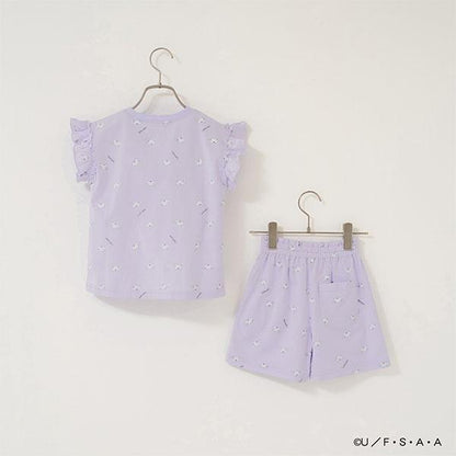 【《蠟筆小新》】小白全印花家居服套裝