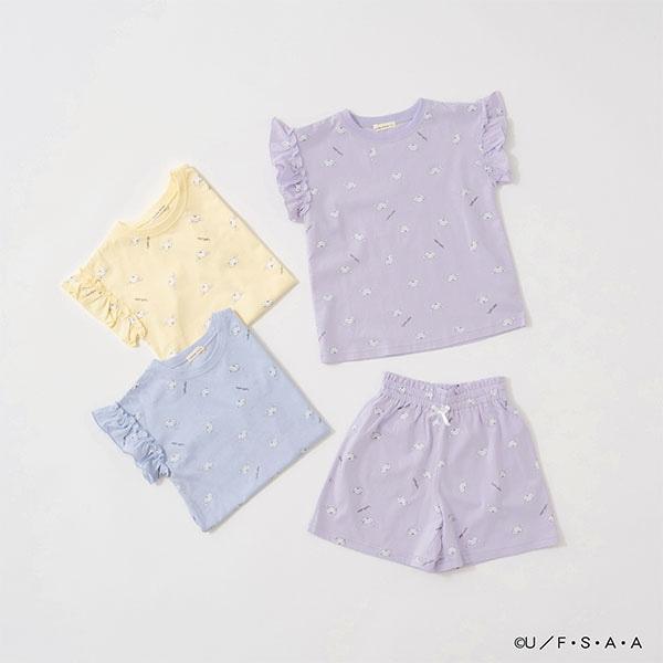 【《蠟筆小新》】小白全印花家居服套裝