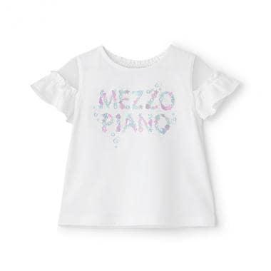 【人氣商品】【直營店無售】海洋元素標誌刺繡短袖T恤