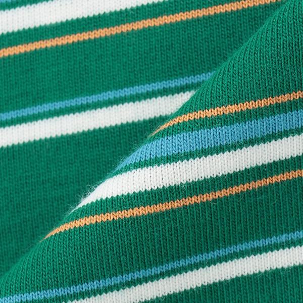 【防汙處理】多色條紋短袖T恤