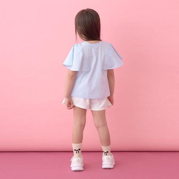 【正反兩穿】【柔軟棉】喇叭袖T恤