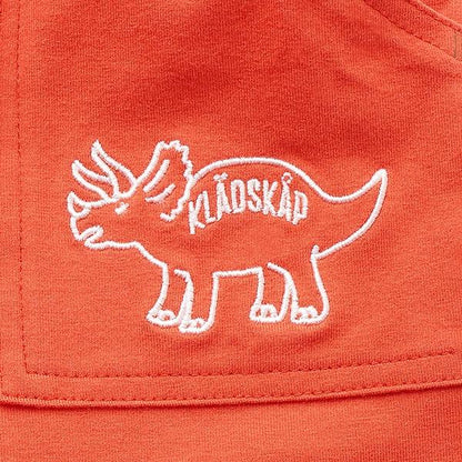 【人氣商品】【直營店無售】恐龍圖案翻邊六分褲