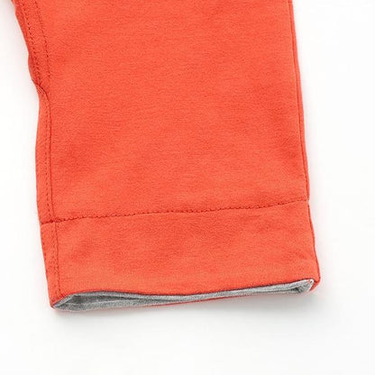 【人氣商品】【直營店無售】恐龍圖案翻邊六分褲