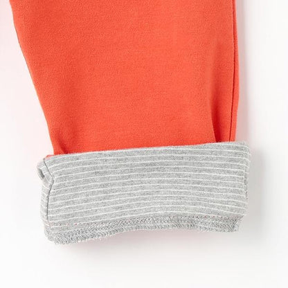 【人氣商品】【直營店無售】恐龍圖案翻邊六分褲