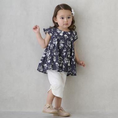 【微笑系列】側綁帶七分褲