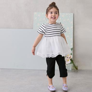 【微笑系列】側綁帶七分褲