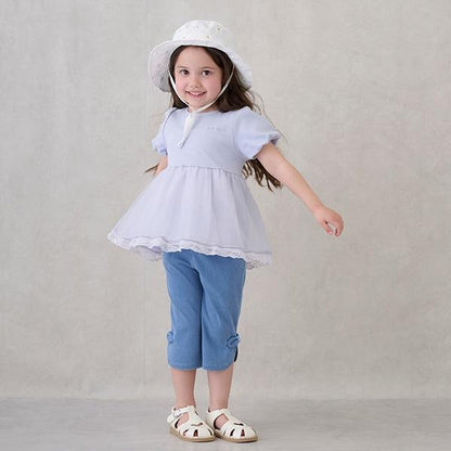 【微笑系列】側綁帶七分褲