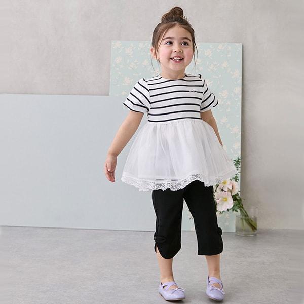 【微笑系列】側綁帶七分褲