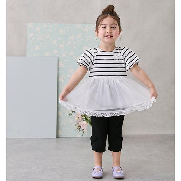 【微笑系列】側綁帶七分褲