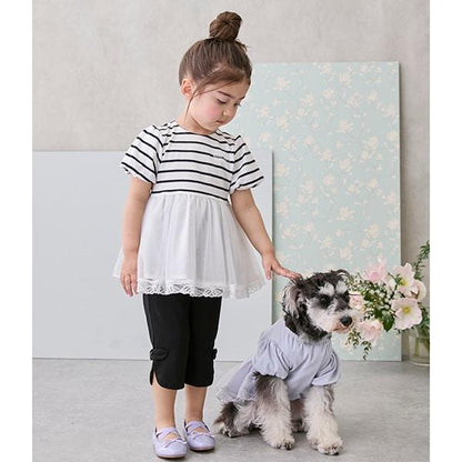 【微笑系列】側綁帶七分褲