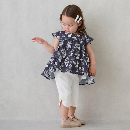 【微笑系列】側綁帶七分褲