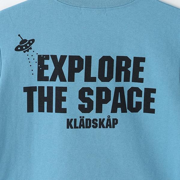 宇宙與恐龍短袖T恤