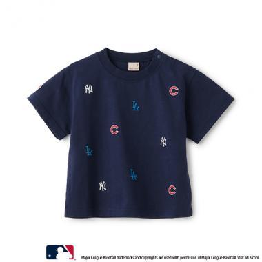 【MLB】3隊刺繡T恤