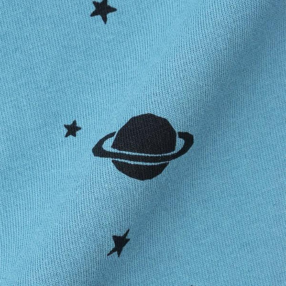 宇宙與恐龍短袖T恤