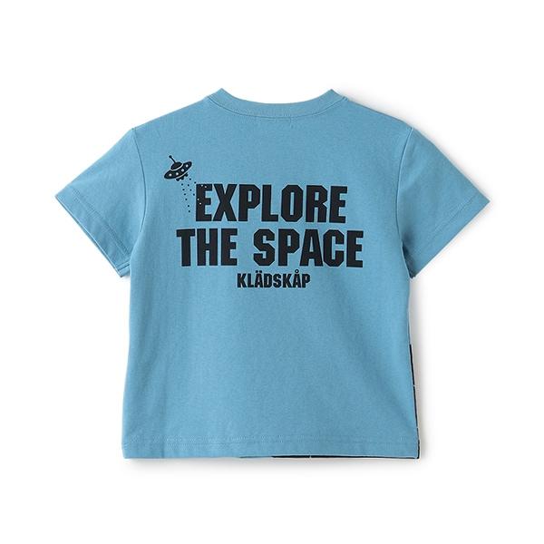 宇宙與恐龍短袖T恤